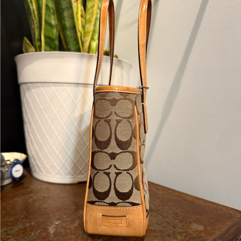 Vintage Coach Mini Lunch Tote - super RARE! - Picture 4 of 8